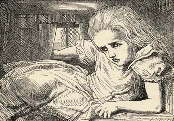 Alice wird zu groß für das Zimmer, aus 